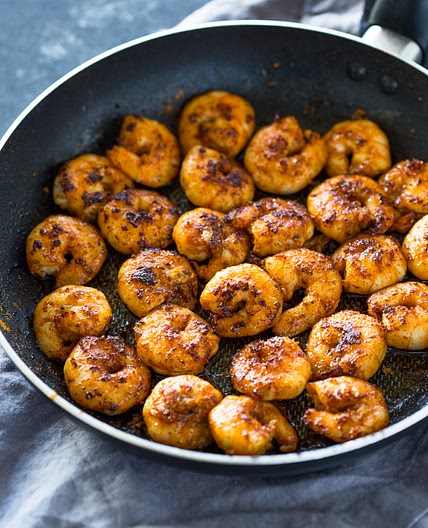 The Best 10 Minute Cajun Blackened Shrimp