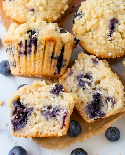 Vegan Blueberry Muffins