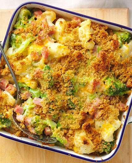 Ham & Veggie Casserole