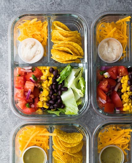 Taco Salad Bento Lunch Box
