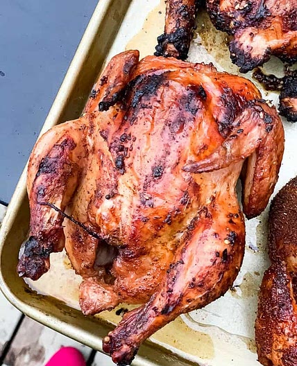Traeger Smoked Cornish Hens