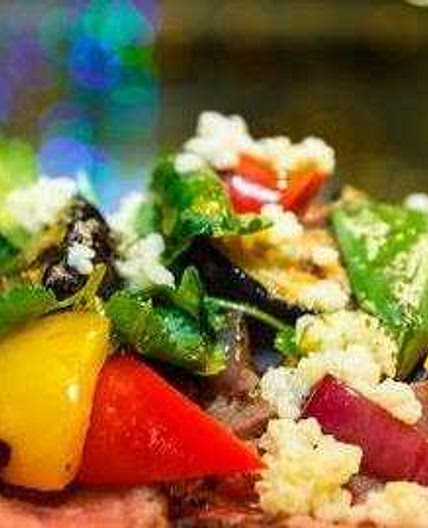 Quinoa con carne y vegetales