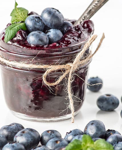 How to Make a Shelf Stable Sugar Free Blue Berry Jam ( plus it's low carb!)