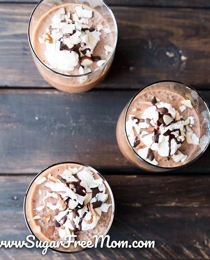 Keto Almond Joy Chia Pudding