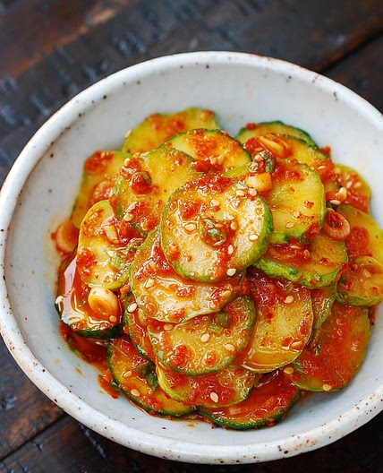 Oi Muchim (Spicy Cucumber Salad)