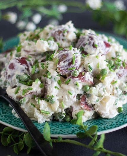 FODMAP IT!™ Potato Salad with Peas & Chives