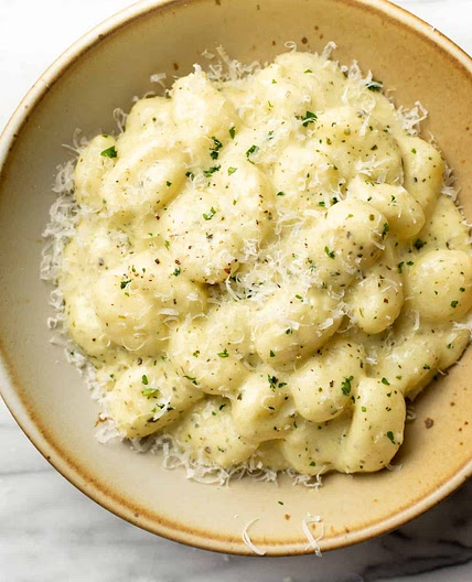 Creamy Pesto Gnocchi
