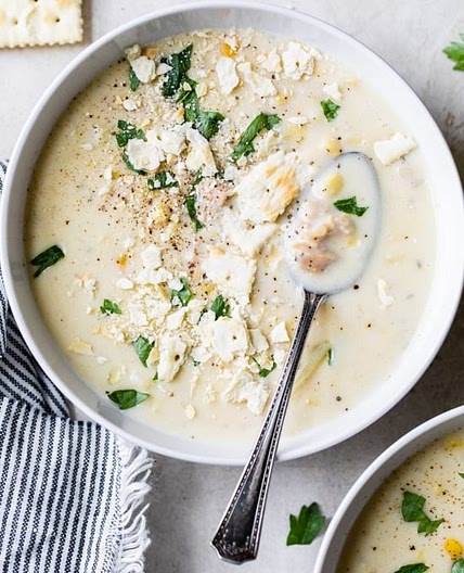 Clam Chowder, Lightened Up