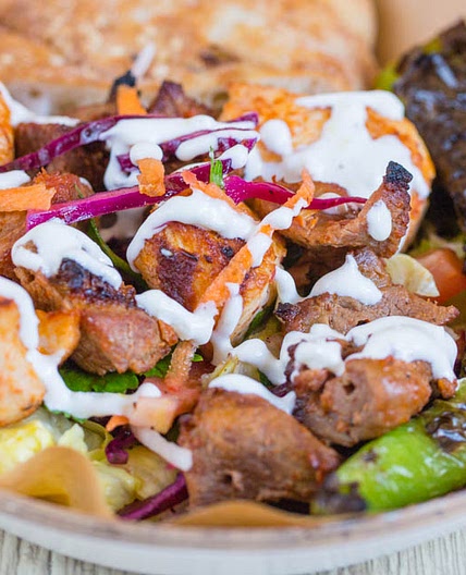 Kebab shop garlic sauce