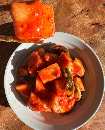 Radish Kimchi (Kkakdugi)