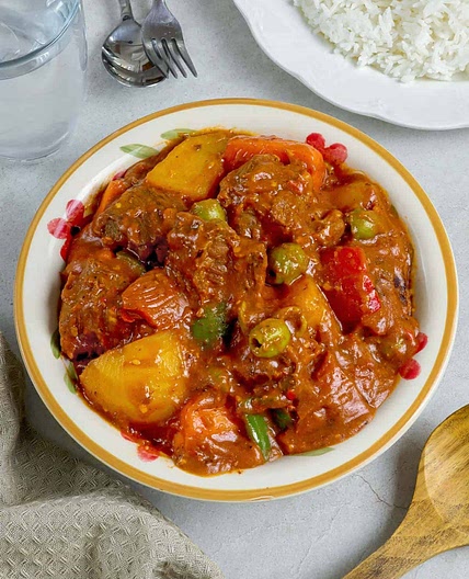 Beef Caldereta