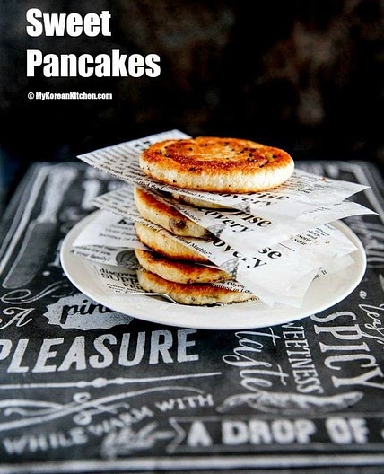 Hotteok (Korean Sweet Pancakes)