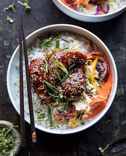 Instant Pot Sticky Korean Chicken