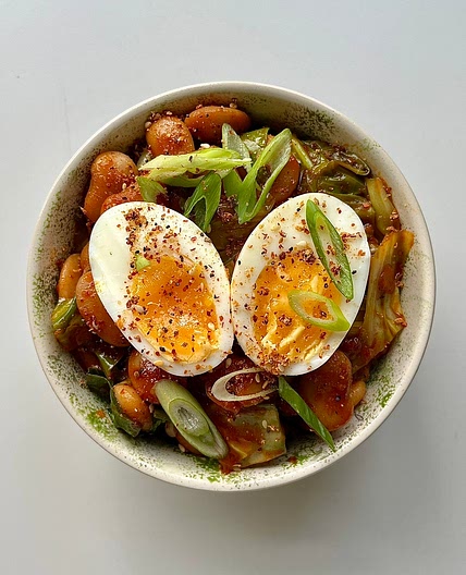 Korean-Style Butter Beans