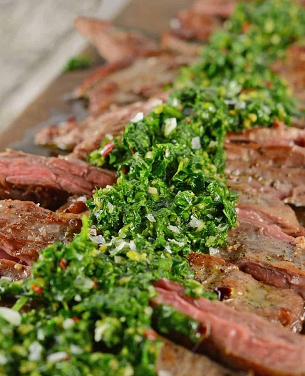 Skirt Steak Chimichurri