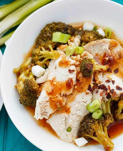 General Tso’s Whole Chicken in the Slow Cooker