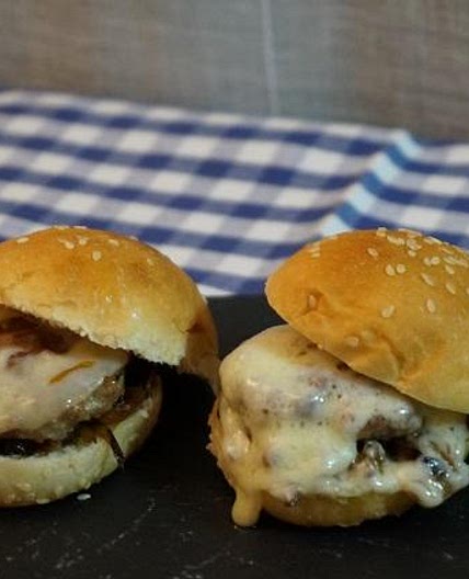 Receta de Mini hamburguesas caseras con carne picada