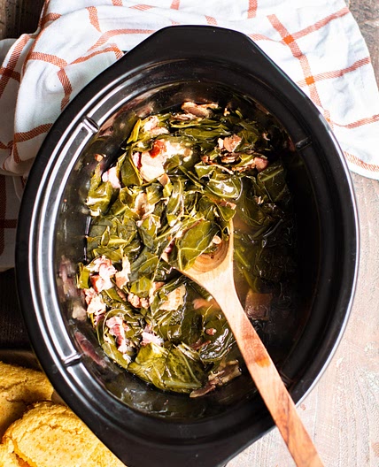 Slow Cooker Collard Greens