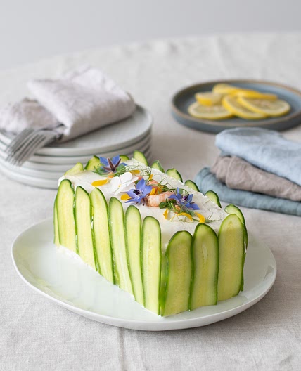 Smörgåstårta (Swedish Sandwich Cake)