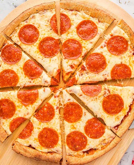 Pepperoni Fathead Pizza