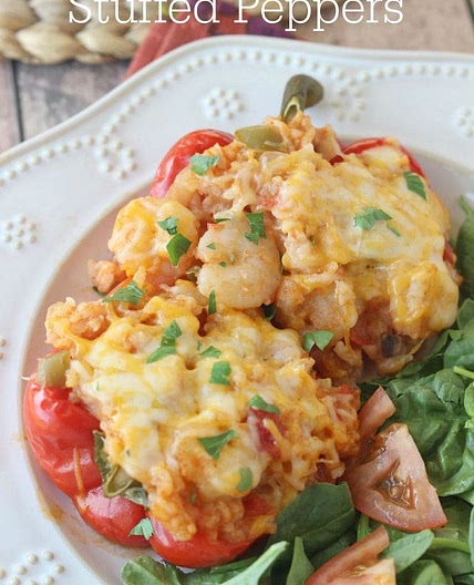 Shrimp Stuffed Peppers