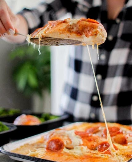 Pizza Chicken Meal Prep