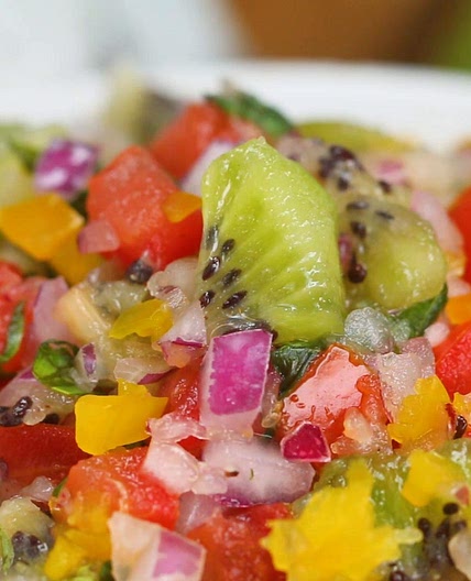 Kiwi Salsa Recipe by Tasty
