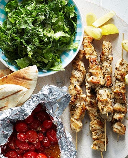 Grilled Chicken Souvlaki
