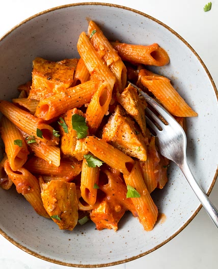 Penne alla Vodka with Chicken