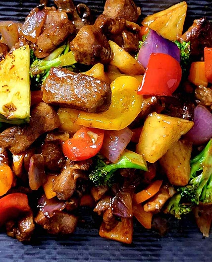 Sweet and Sour Pork Stir Fry