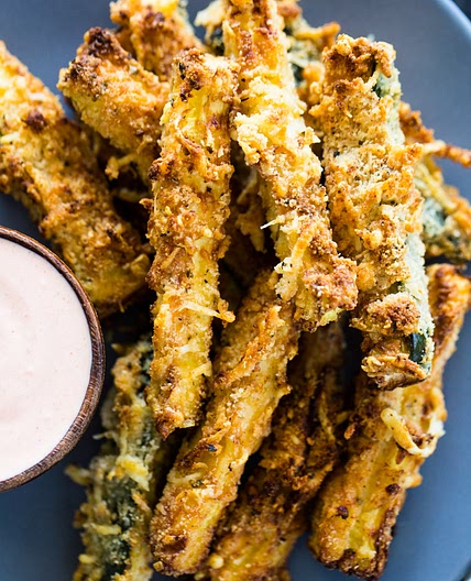 Air Fryer Zucchini Fries (Low Carb Keto)