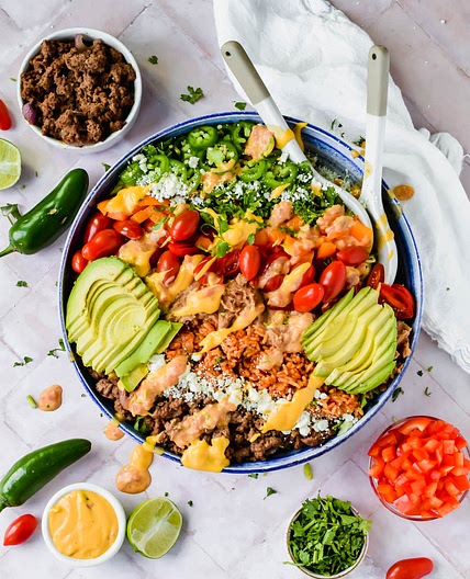 Healthy 7 Layer Salad