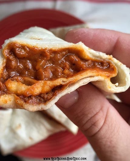 Chili Cheese Burrito inspired by the Taco Bell Chilito