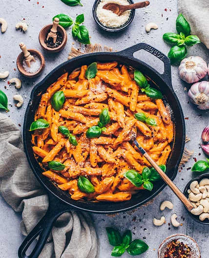 Cremige Tomaten Pasta (Penne alla Wodka)