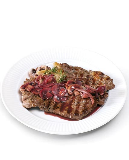 버섯 와인소스 스테이크 만드는 법