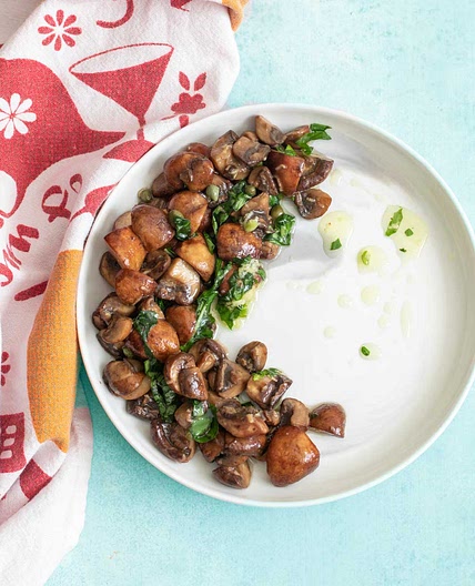 Easy Mushroom Salad Recipe