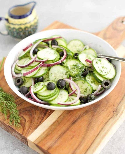 Keto Cucumber Salad