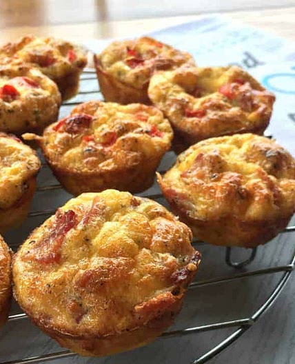 Mini Crustless Quiche