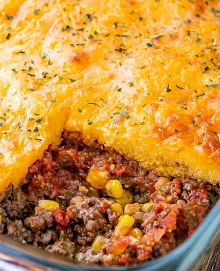 Mexican Cornbread Casserole