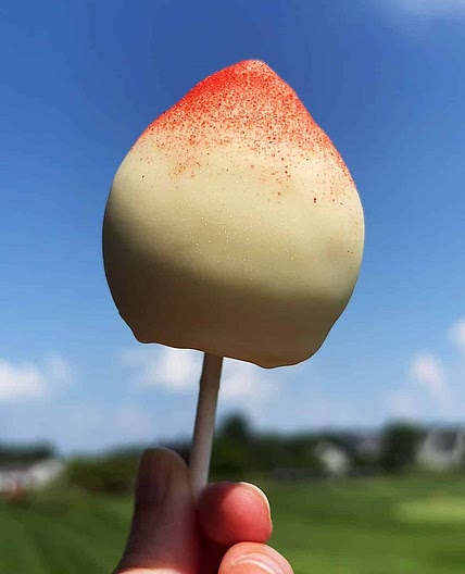 Peach Ice Cream (Viral Asian Peach Ice Cream)