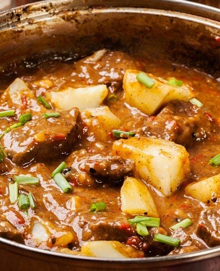 Serbian Goulash-Paprikash
