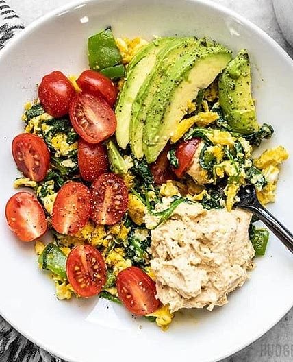 Vegetable Breakfast Scrambles