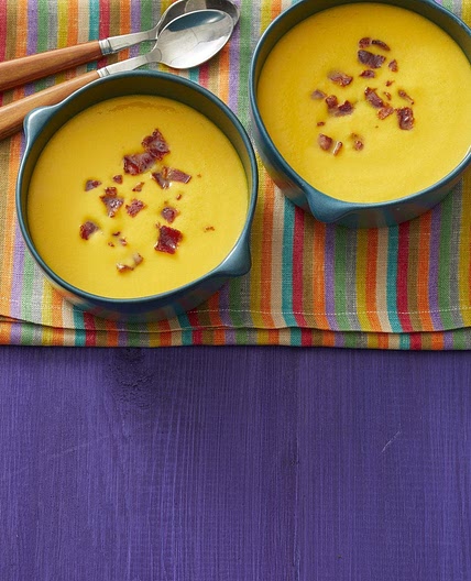Butternut Squash Soup with Bacon