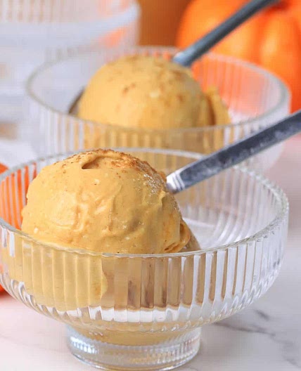 Sugar-Free Pumpkin Spice Chai Ice Cream (Ninja Creami Recipe)