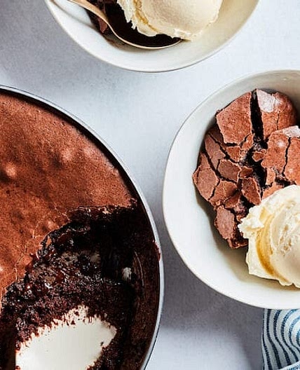 Chocolate Pudding Protein Brownies (with Instant Pudding)