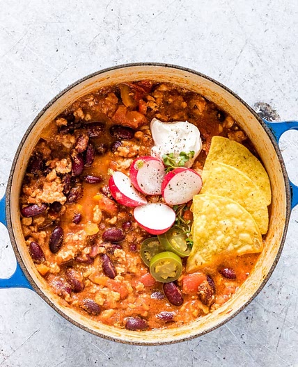 Ground Chicken Chili