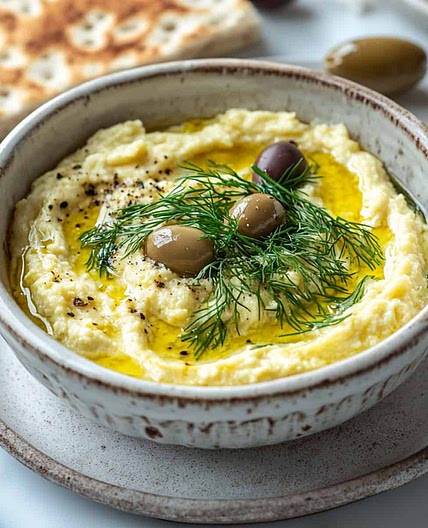Skordalia - Greek Garlic & Potato Dip