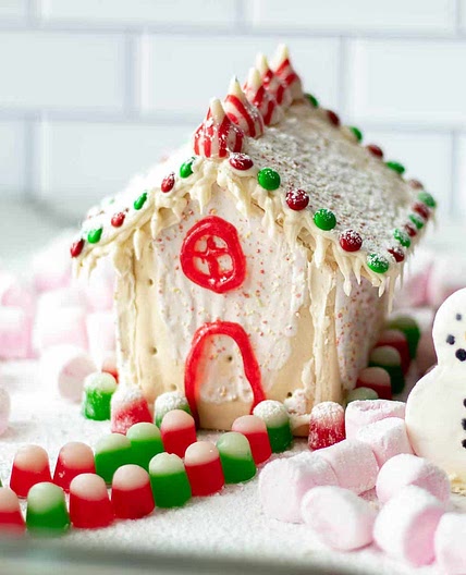 Pop Tart Gingerbread House - No Kit Needed (WITH VIDEO)