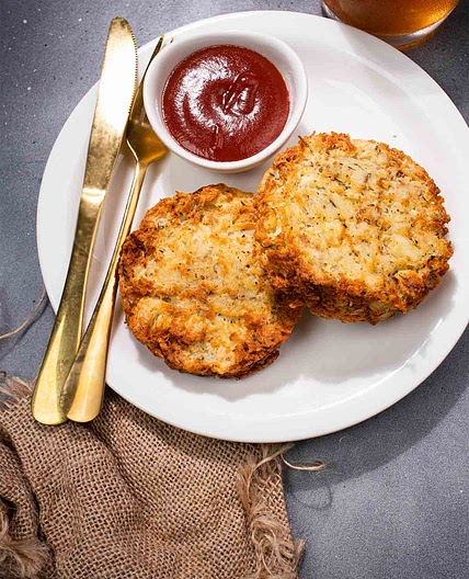 Air-Fryer Hash Browns (From Scratch)