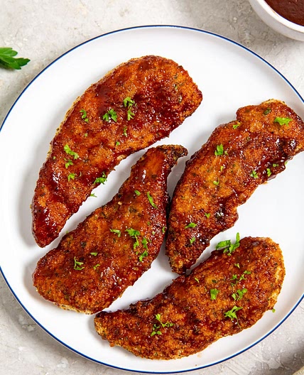 Air Fryer Honey BBQ Chicken Tenders